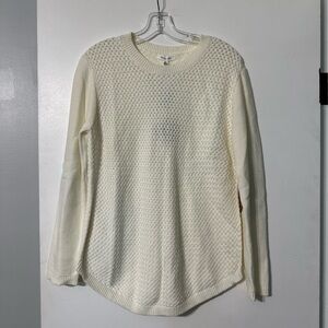 Long Sleeve Cream Sweater Women’s Small